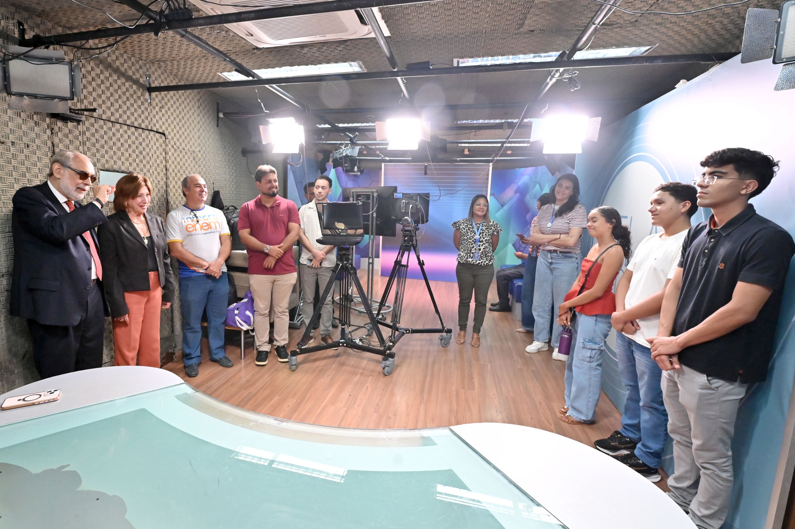 Alunos do Integra Enem aprovados no exame nacional visitam ALRN